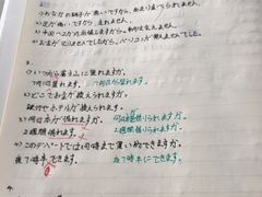 批改作业-帝京日语(春熙路旗舰校区)