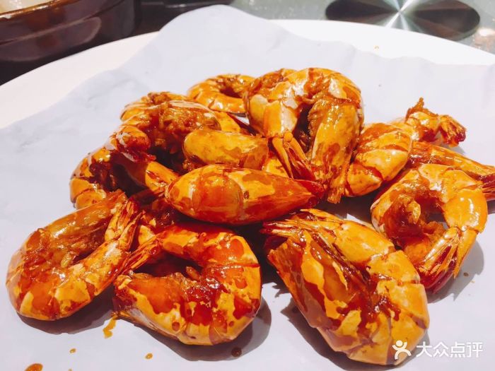 猪肉婆私房菜美极干煎罗氏虾图片 - 第6张