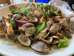 炒花蛤-华圆美食