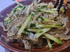 开胃鱼皮-渝胖子老城区炭火蛙锅(临城店)