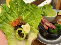 -明洞阿姨·韩式酱蟹烤肉·创意料理(三元桥店)