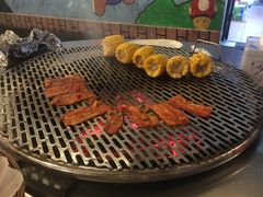 烤玉米-老安火盆烤肉(金寨路店)