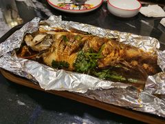 酱烤活鲈鱼-新白鹿餐厅(百联中环店)