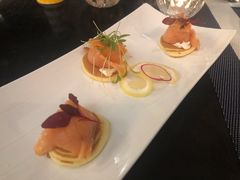 烟熏三文鱼小薄饼拼盘-La Creperie法餐厅(芮欧百货店)