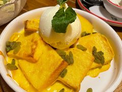 冰淇淋烤布雷-新白鹿餐厅(龙游路总店·杭帮菜名店)