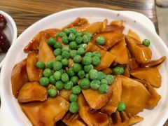 油焖春笋小豌豆-建国328 本帮小馆·面馆