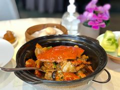 黄金膏蟹焗走地鸡-皇朝会.经典传统粤菜(外滩店)