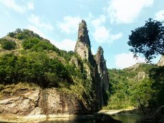 -楠溪江石桅岩