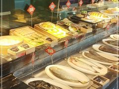 自助取餐区-渔民船说·北塘海鲜·天津菜·海肠捞饭(北塘古镇店)
