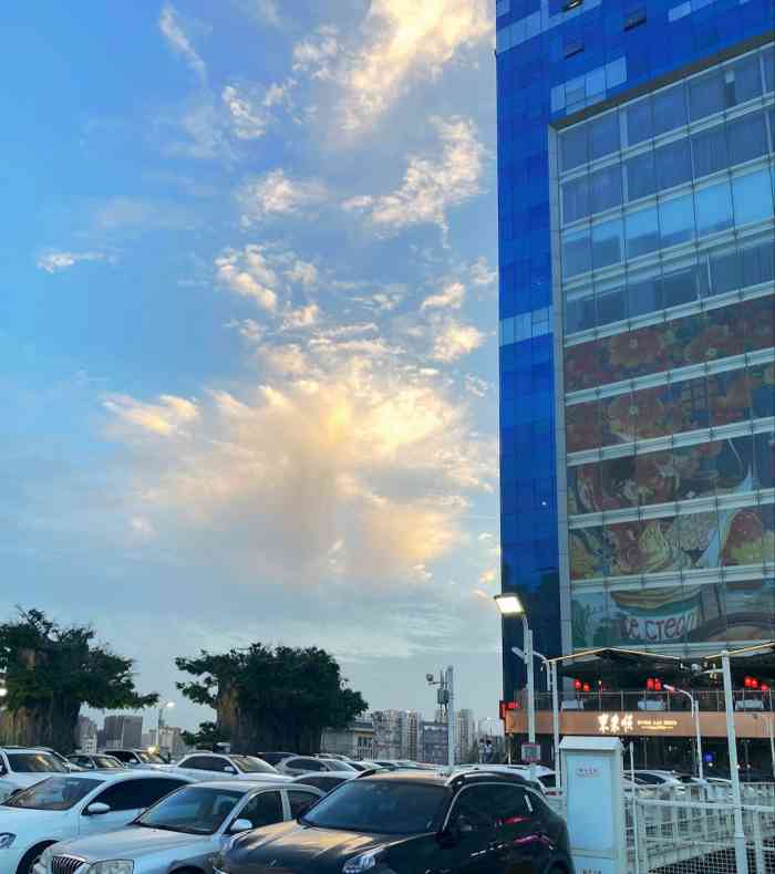 赛格国际楼顶阳光停车场-"每次去赛格购物广场吃饭或者买东西的时候都