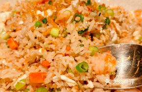 Fish Roe and Shrimp Fried Rice
