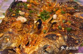 Freshly Caught and Roasted River Carp