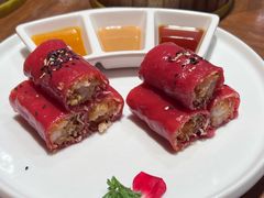 红米鲜虾脆皮肠粉-蝴蝶里·粤菜·点心(龙湖杭州金沙天街店)