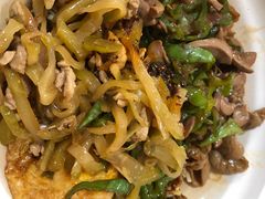 榨菜肉丝干挑面-五村饭店