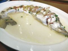 火腿丝蒸鲈鱼-钱塘宴(东站西子国际店)