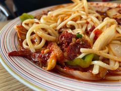 -歹歹的加个面过油肉拌面