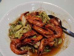 大虾白茶-鹊华居·地道鲁菜·海鲜·融合味(大明湖店)