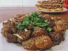 凉拌牛蹄筋-王三姑牛肉饼