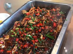 钢盆鱿鱼-味上湘菜馆(岳麓山店)