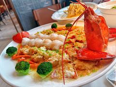 波士顿龙虾配水晶包-海味·悦外滩中餐厅(上海宝龙丽筠酒店)