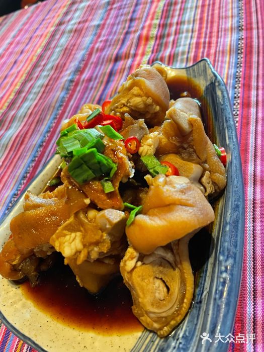 香巴拉云南餐厅(华莱坞店)傣味凉猪蹄图片