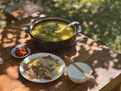 银杏炖鸡-腾冲国萍农家乐