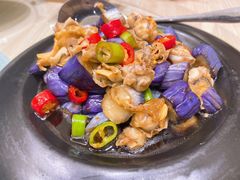 紫山茄拌扇贝-味莊·青岛菜(石老人店)