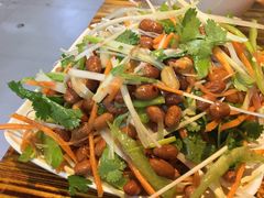 拌老虎菜-丹东特色烤肉(学府路一部店)