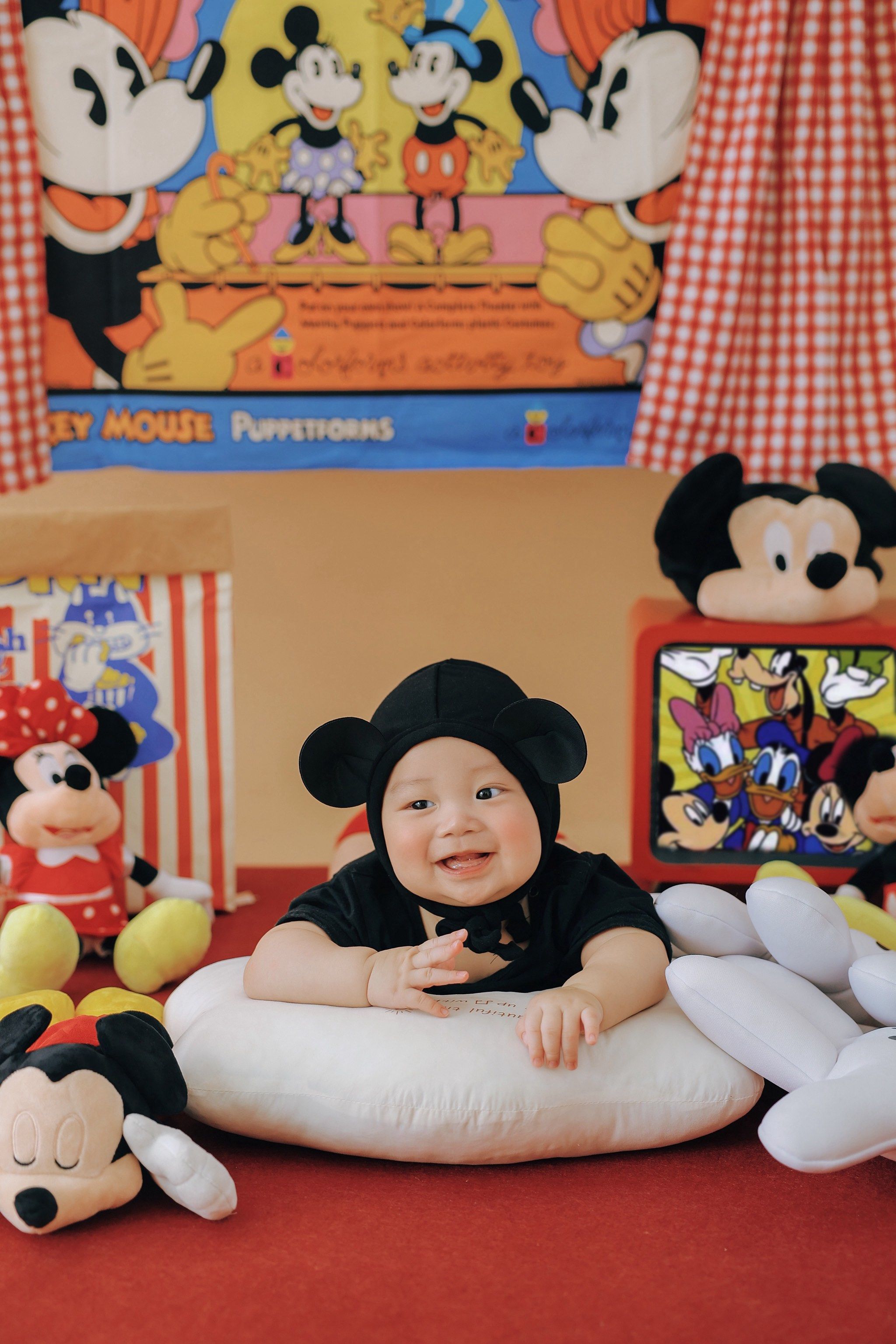 啊啊啊‼️快看这组米奇百天照简直萌翻啦