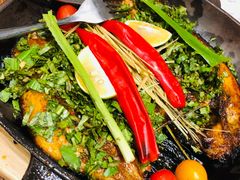 香茅草烤罗非鱼-云海肴·汽锅鸡·云南菜(美罗城店)