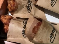 绝绝子爆汁炸鸡-探鱼·鲜青椒爽麻烤鱼(天河优托邦店)