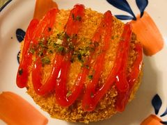 芝士炸土豆饼-金龙咖喱