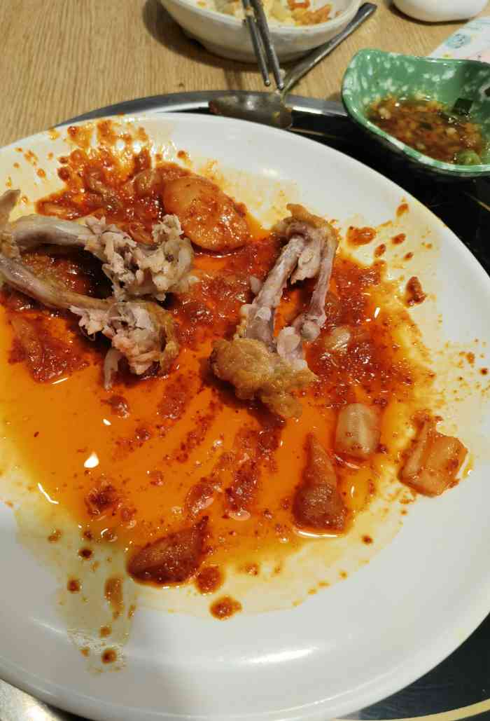 盘熟里韩国料理(龙阳广场店)-"鱼饼和大酱汤味道不错,总体来说还算.