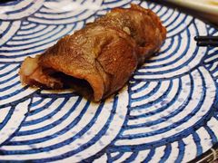 铺天盖地顶级澳牛肉火焰寿司-仙隐小鹿中華の日料(正弘城店)