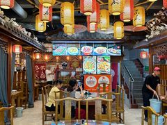 -东来菜馆•手抓海鲜家常菜•海鲜锅贴(鸽子窝店)