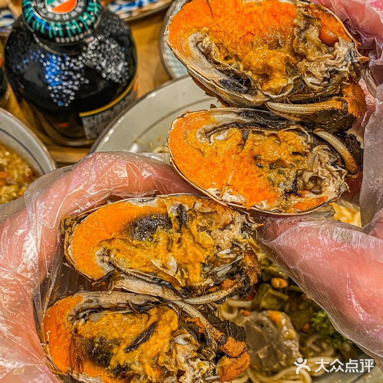 上海这碗蟹粉捞饭真的很顶🦀️！！！