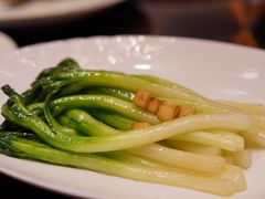 蒜香油爆菜心-杭州西子湖四季酒店·金沙厅
