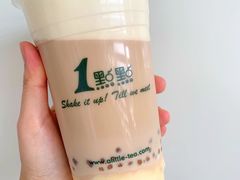 黑糖奶茶冰淇淋奶霜混珠-1点点(北仑春晓店)
