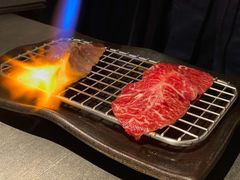 火炙和牛寿司-铭牛烧肉·和牛海鲜自助(高新月牙湖店)