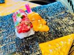 海胆生牛肉手卷-老乾杯和牛烧肉(王府中环店)