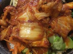 辣白菜五花肉石锅拌饭-韩明洞韩国餐厅