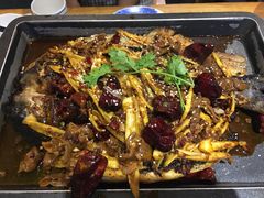 油泼肥肠烤鱼-锦尚阁烤鱼•天津菜(宣武门胡同店)