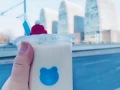 桂花弄奶-兰熊鲜奶(西直门凯德mall店)