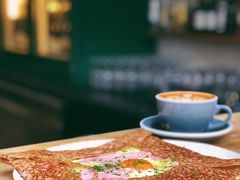 巴黎火腿鸡蛋芝士蘑菇可丽饼-RAC BAR(安福路店)