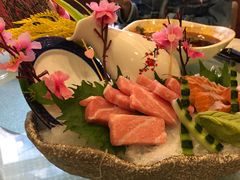 三文鱼刺身-简家·海鲜盛宴(下沙店)