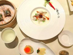 xo酱白玉蒸斑丸子鱼-利苑酒家(金宝店)