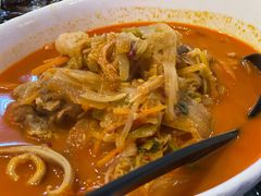 海鲜辣汤面-桃园中华料理炸酱面(燕儿岛路店)