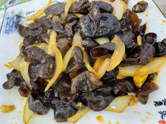 葱头烧木耳-老舅老蒙肉饼非遗店(一店)