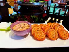 鹅肝酱葱油饼-杭州西子湖四季酒店·金沙厅