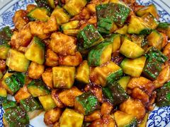 酱爆鸡丁-北大地皖峰饭馆